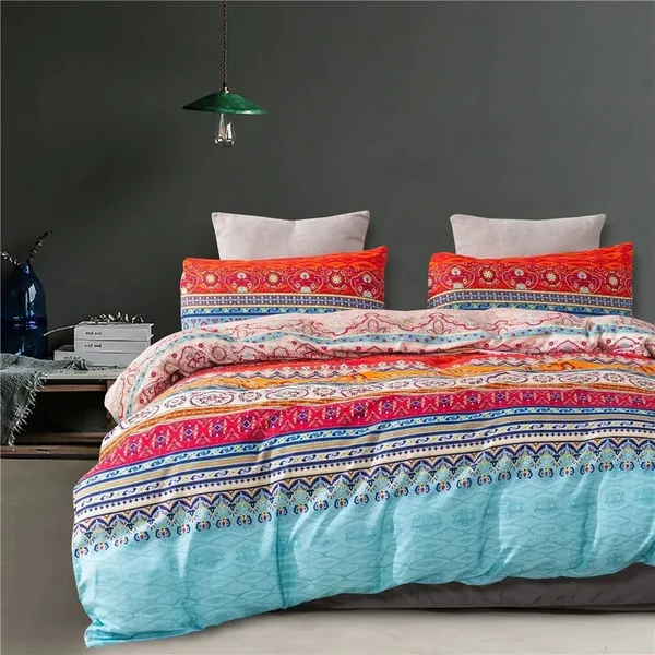 Powerful Boho Style Quilt Cover Natural