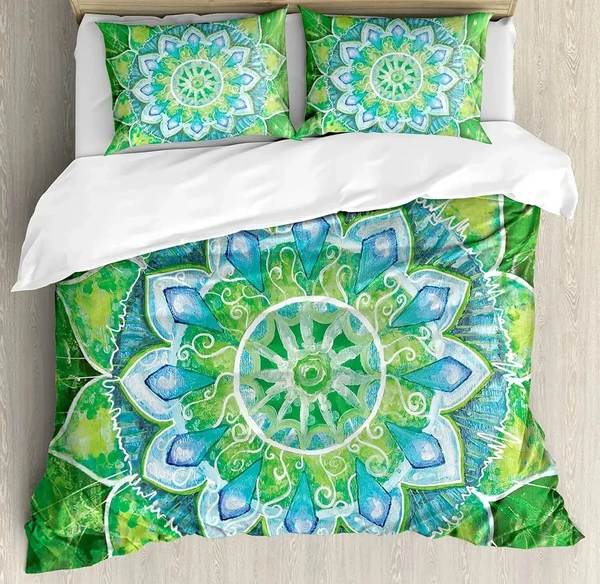 Detailed 3D Mandala Doona Cover Verified