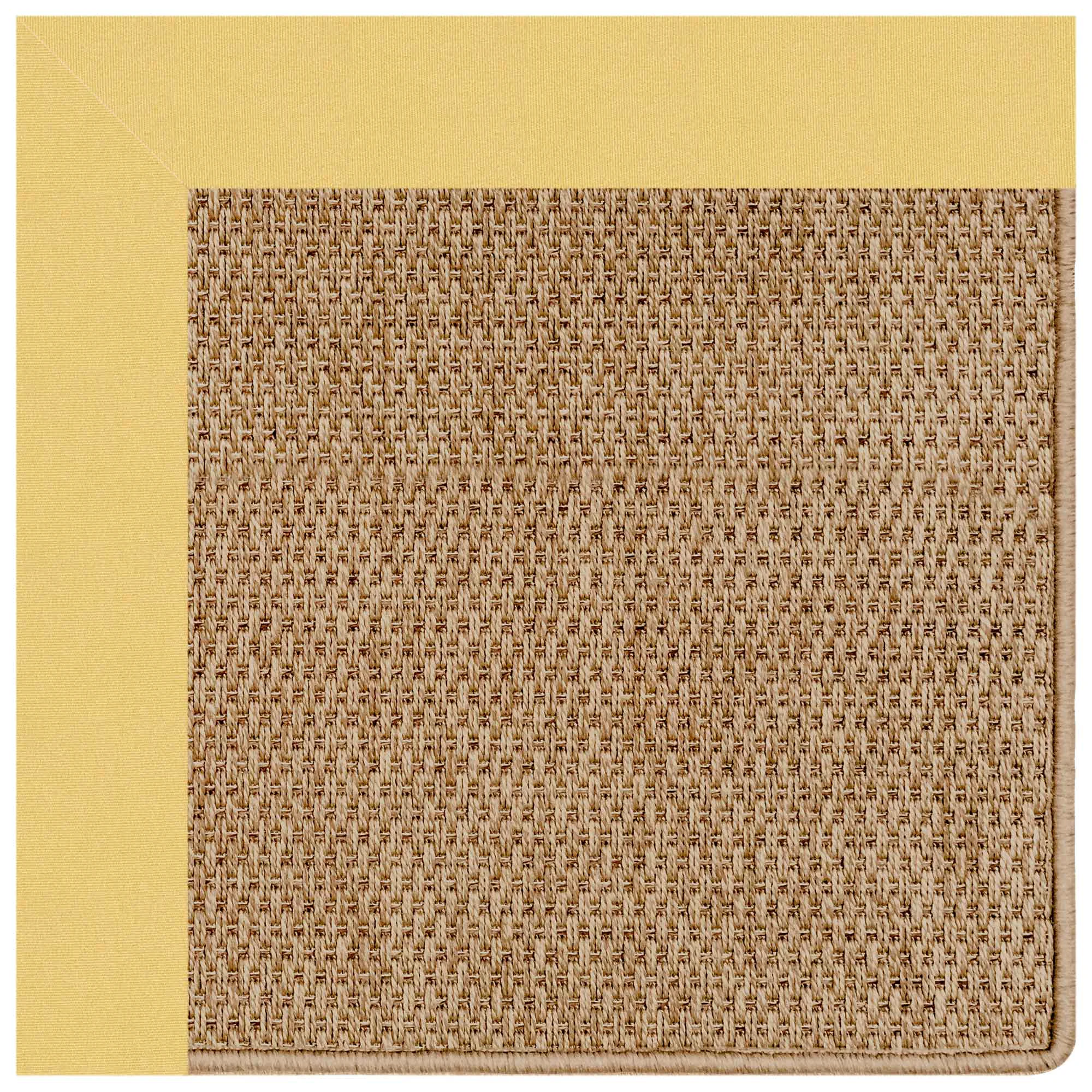 Original Islamorada Rug – Basketweave Canvas Canary Easy-to-Use