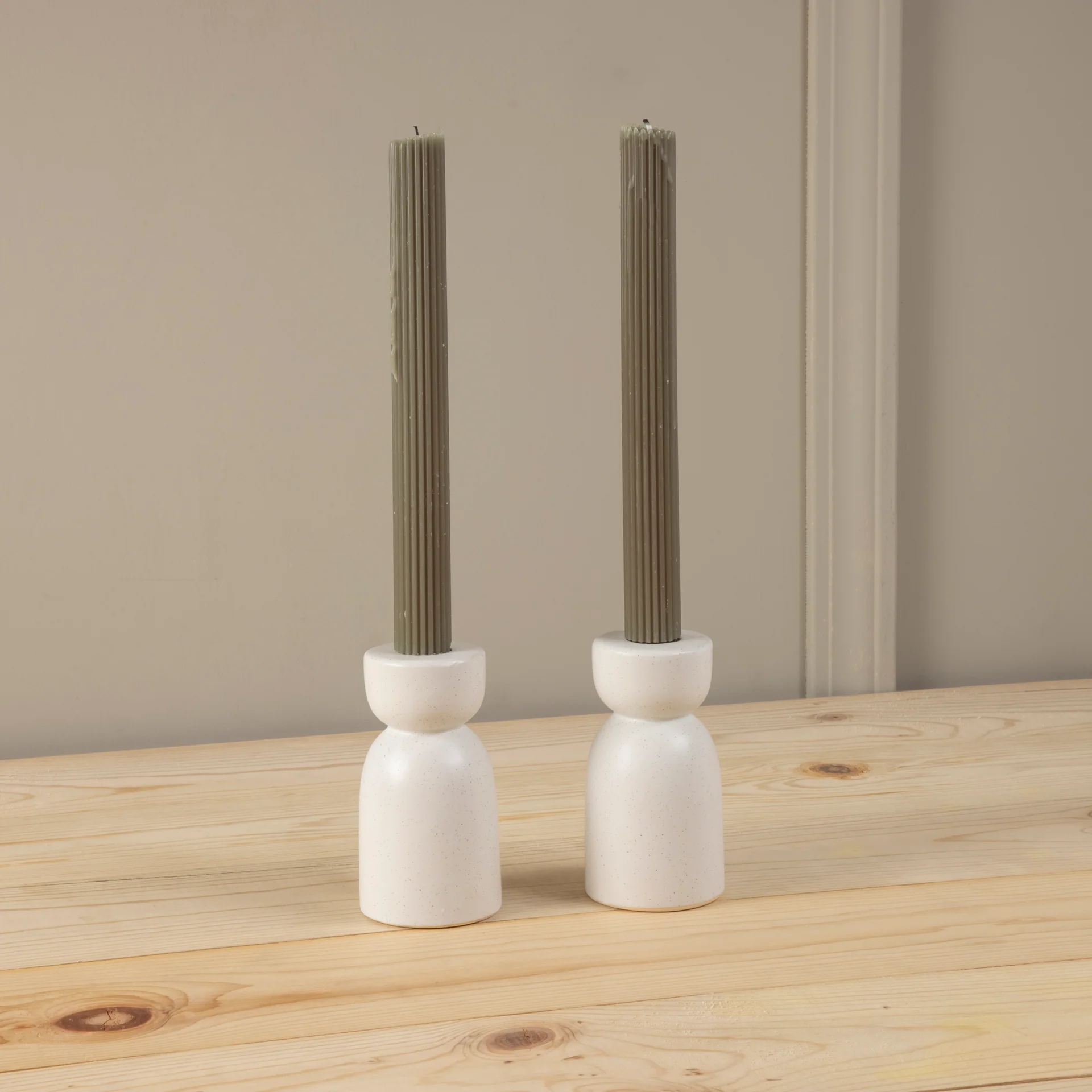 Efficient Sabi Candlestick Holder Tall Soft