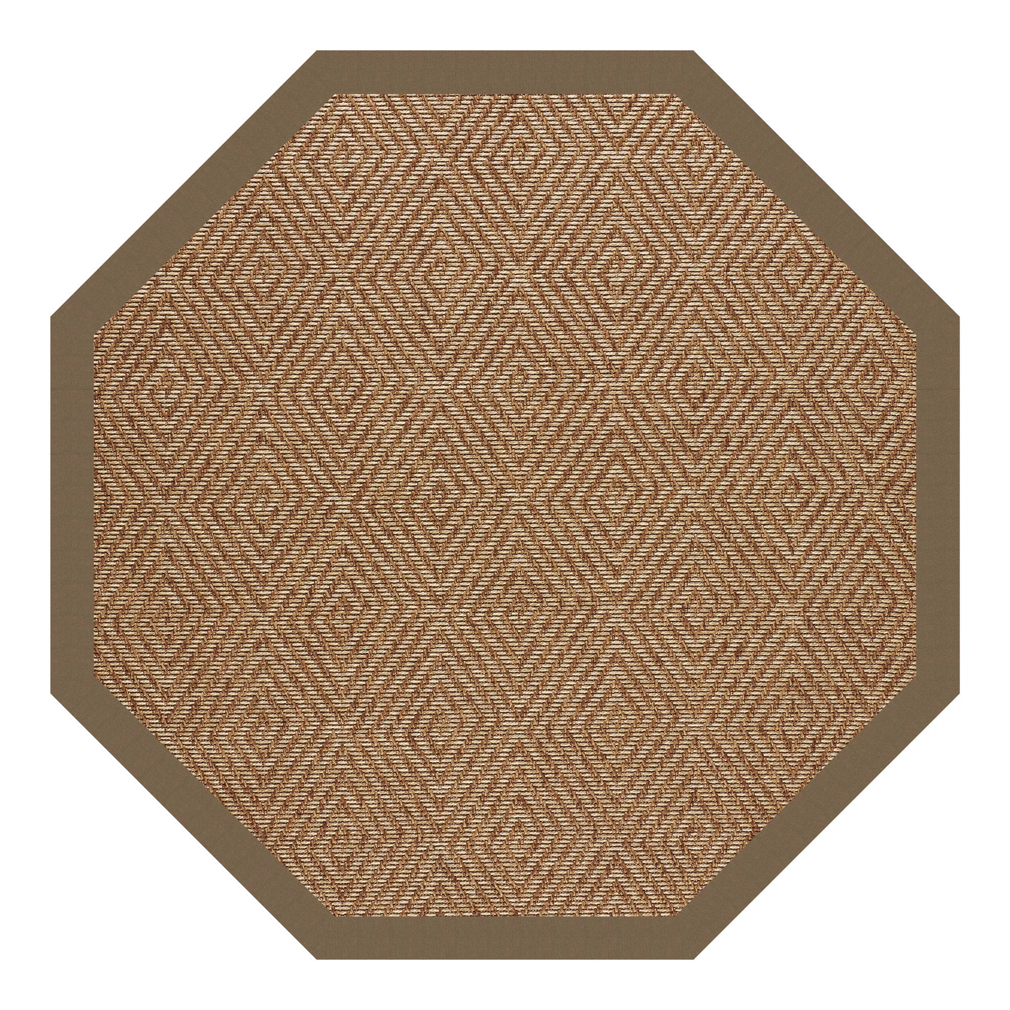 Safe Islamorada Rug – Diamond Canvas Cocoa Excellent