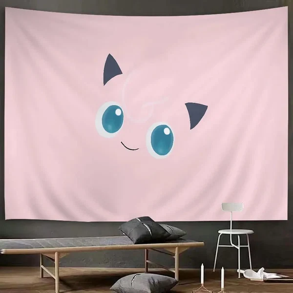 Functional Pokemon Jigglypuff Tapestry Professional