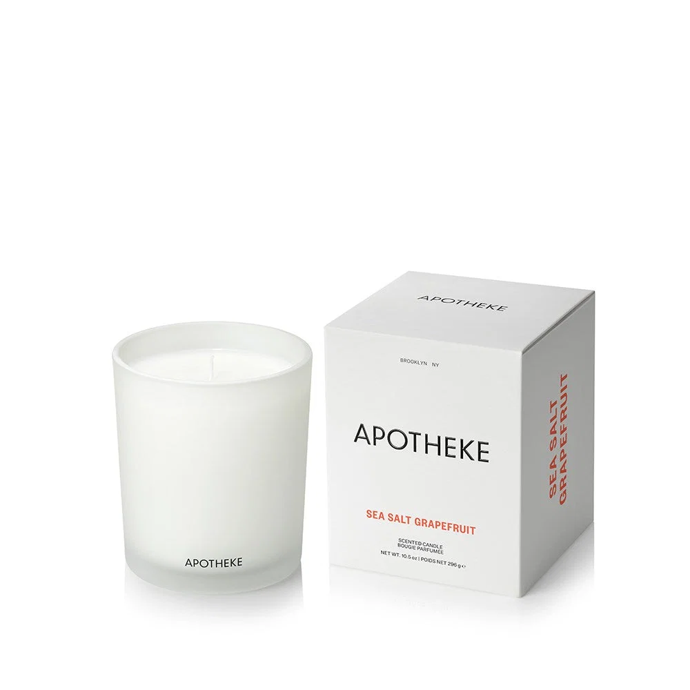 User-Friendly Sea Salt Grapefruit Classic Candle Smooth