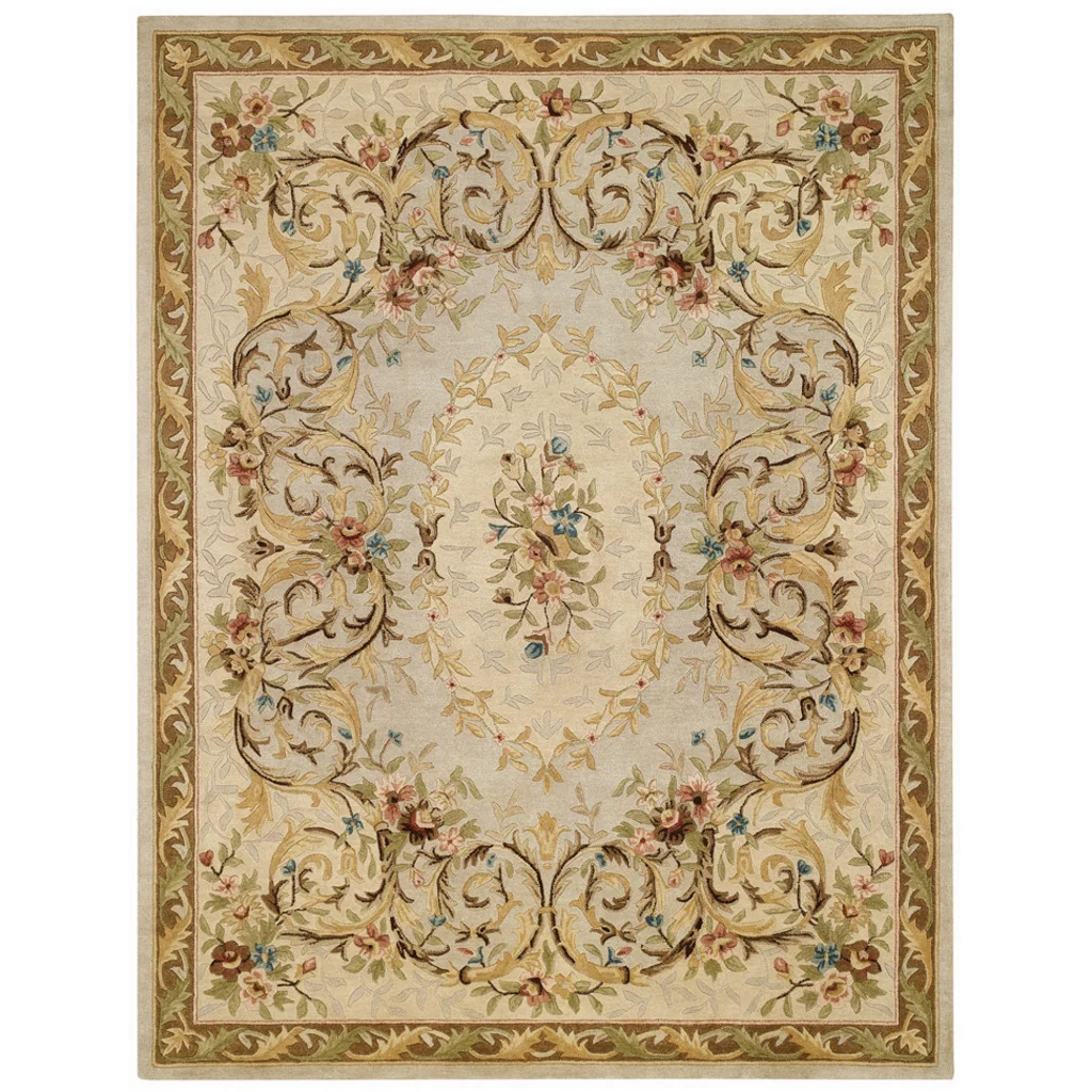 Stylish Josette Cream Rug Crafted