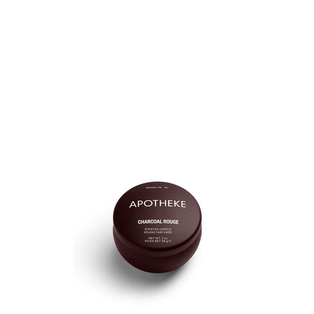 Organic Charcoal Rouge Mini Candle Tin Innovative