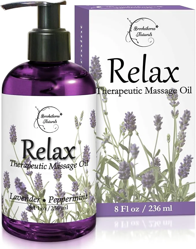 Refined Relax Therapeutic Body Massage Oil - Practical