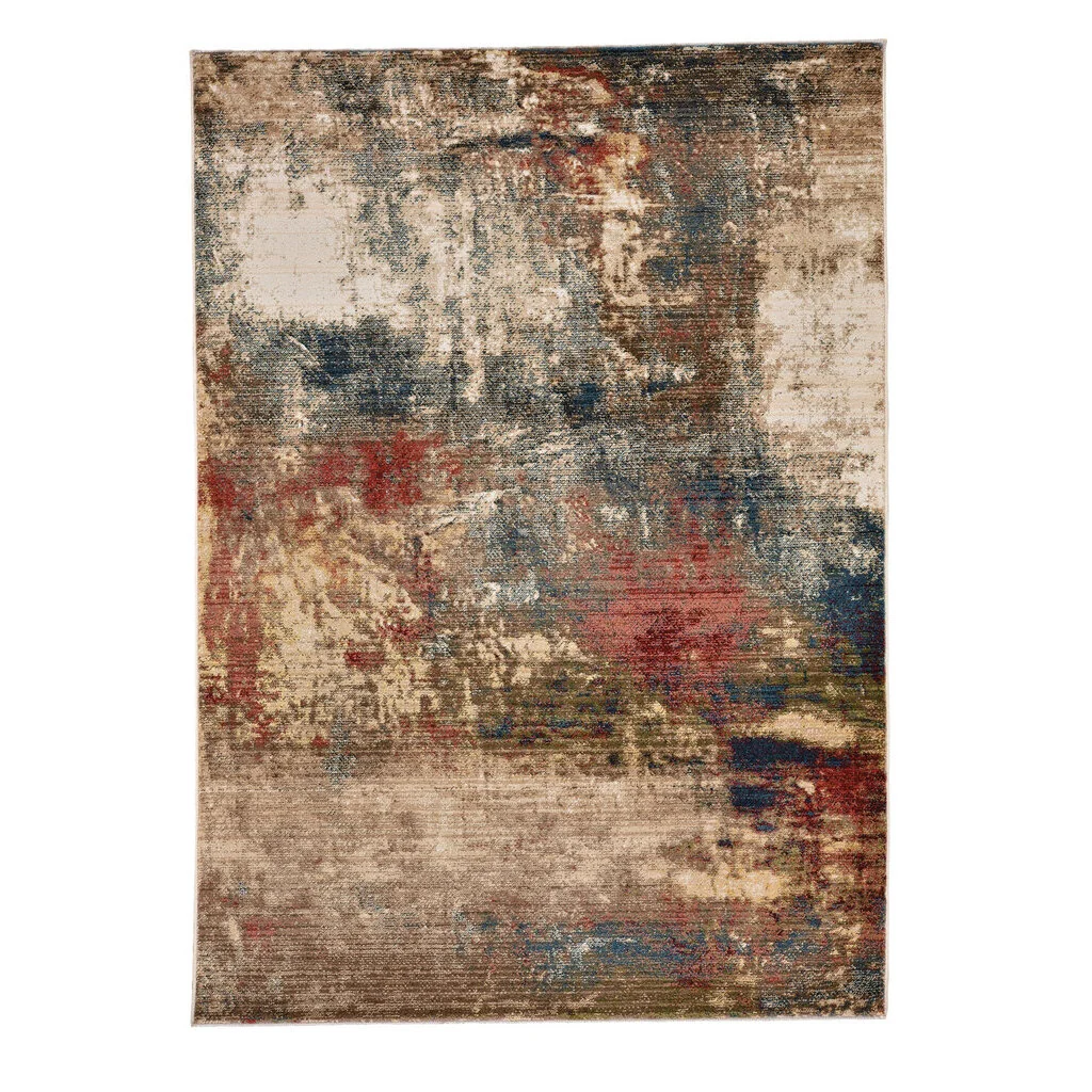 Soft Landis Rug – Abstract Blue Multi Professional