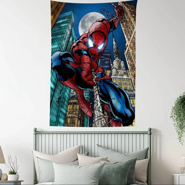 Elite Marvel Avengers Spiderman Tapestry Trendy