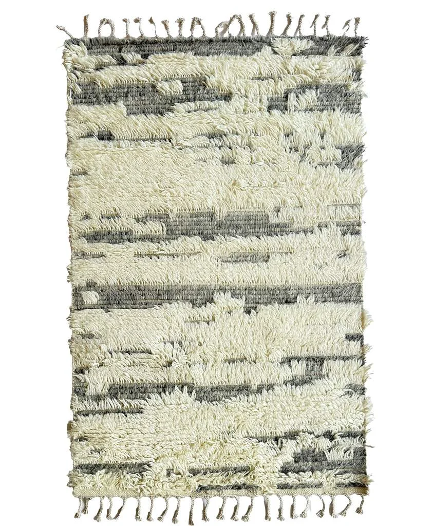 Prestigious Nomad Ivory Grey Rug Proven