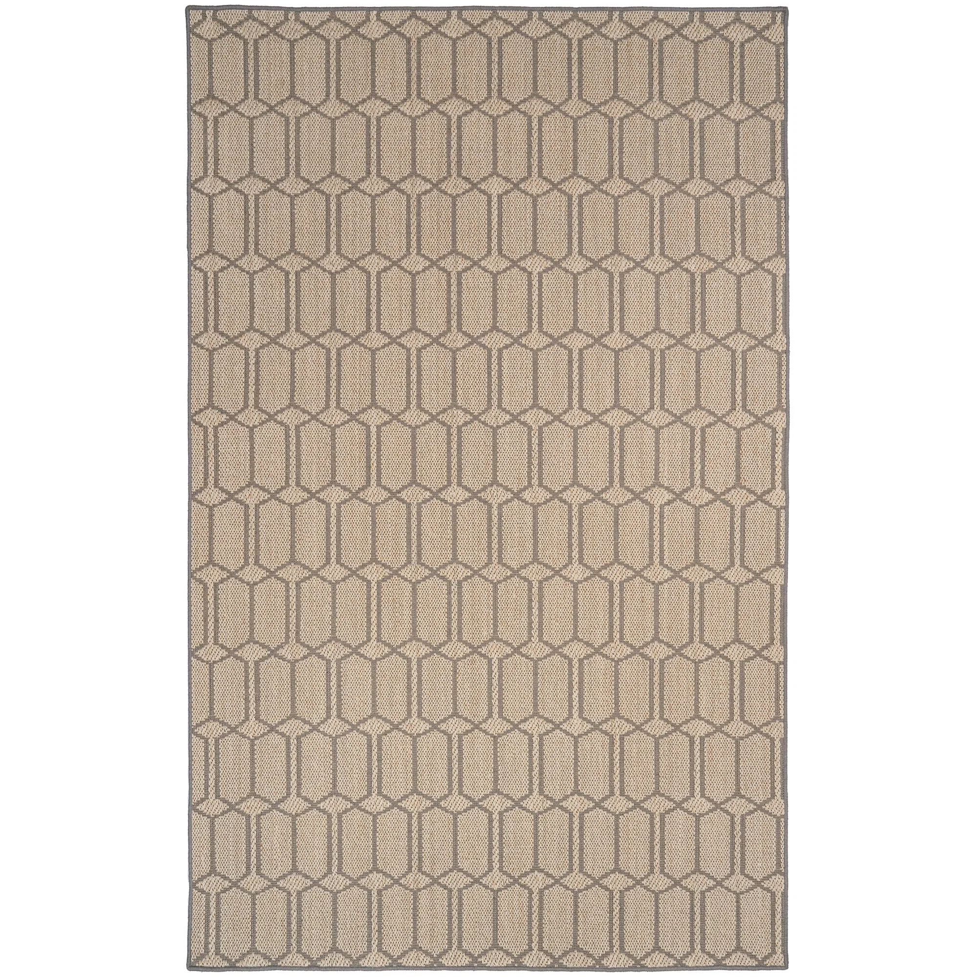 Sustainable Petra Sand Black Rug High-Performance