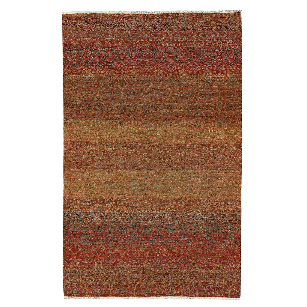 Detailed Pinnacle Coral Rug Safe