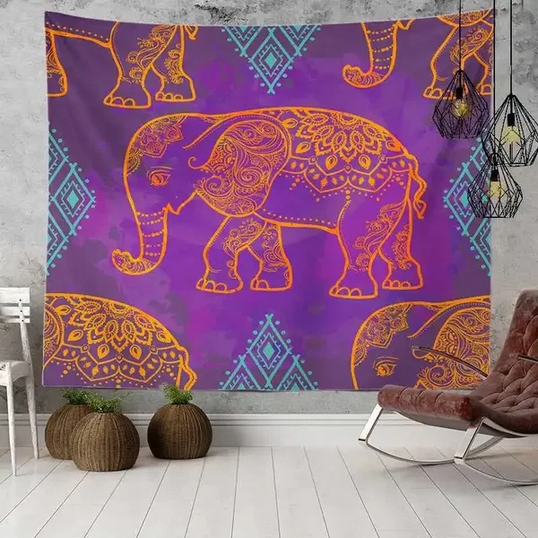 Trusted Boho Elephant Wall Panel Tapestry First-Class