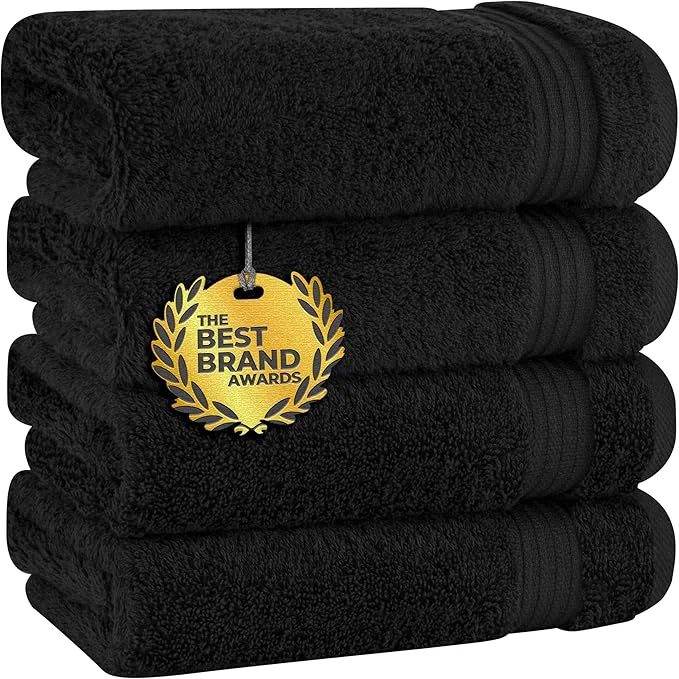 Trusted Cotton Paradise Hand Towels for Bathroom Cotton Turkish 4 Piece Hand High-End