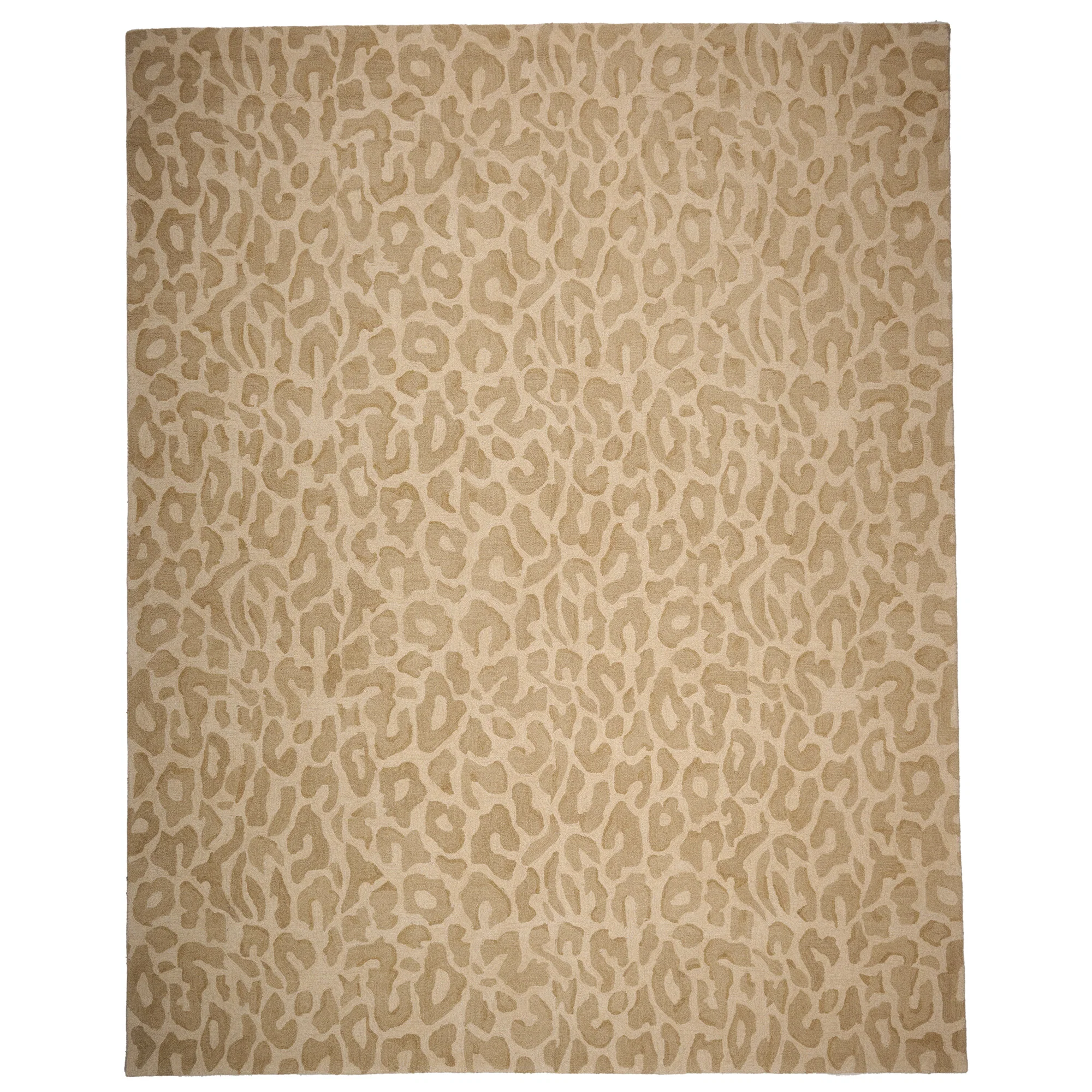 Green Serengeti Rug – Leopard Natural Secure