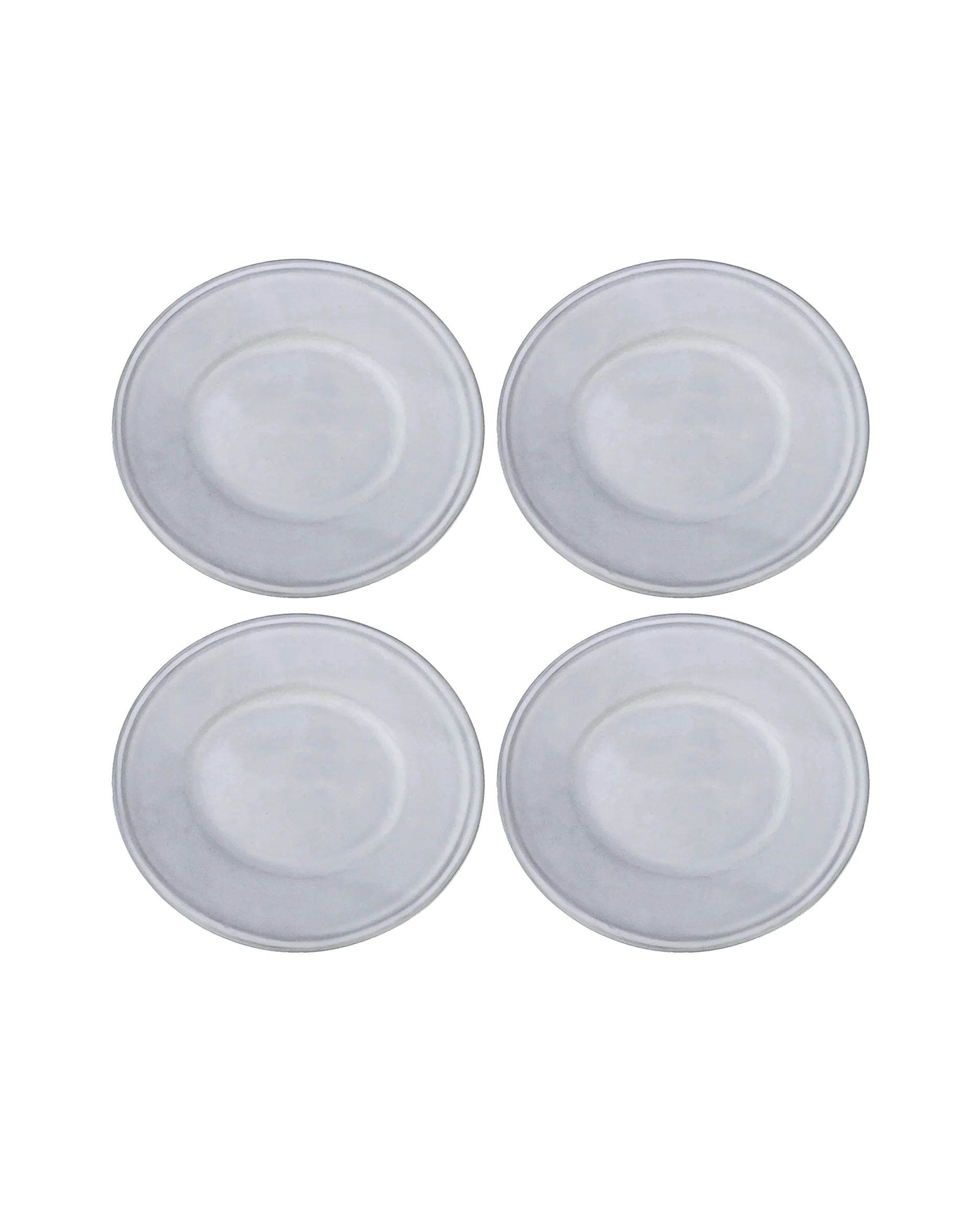 Lightweight Cloud Oval Dessert Plate - Set of 4 Smart