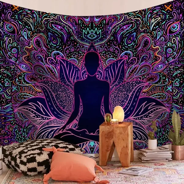 Elegant Indian Mandala Bedspread Tapestry User-Friendly