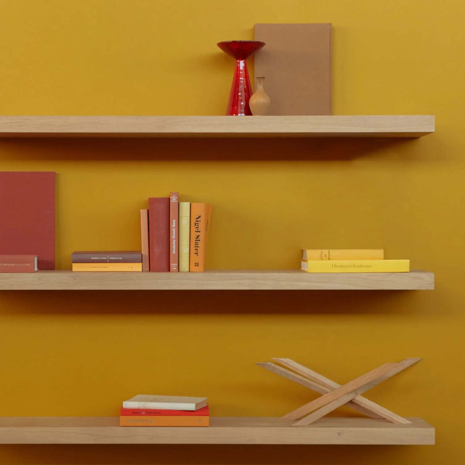 Responsible European Oak Wall Shelf 83 quot Next-Generation