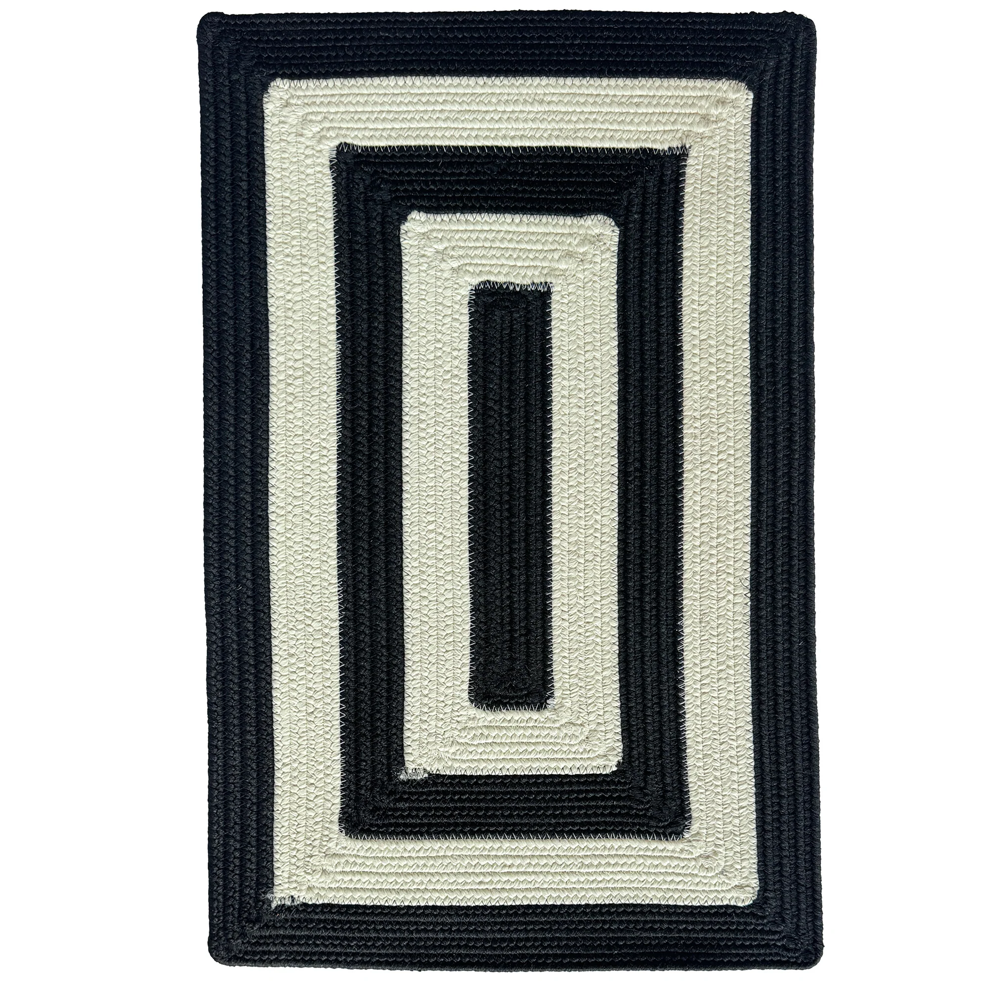 Luxury Timeless Black Rug Contemporary