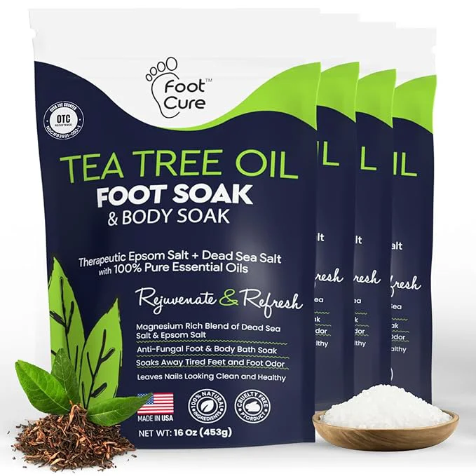 Sophisticated FOOT CURE Tea Tree Oil Foot Soak Smooth