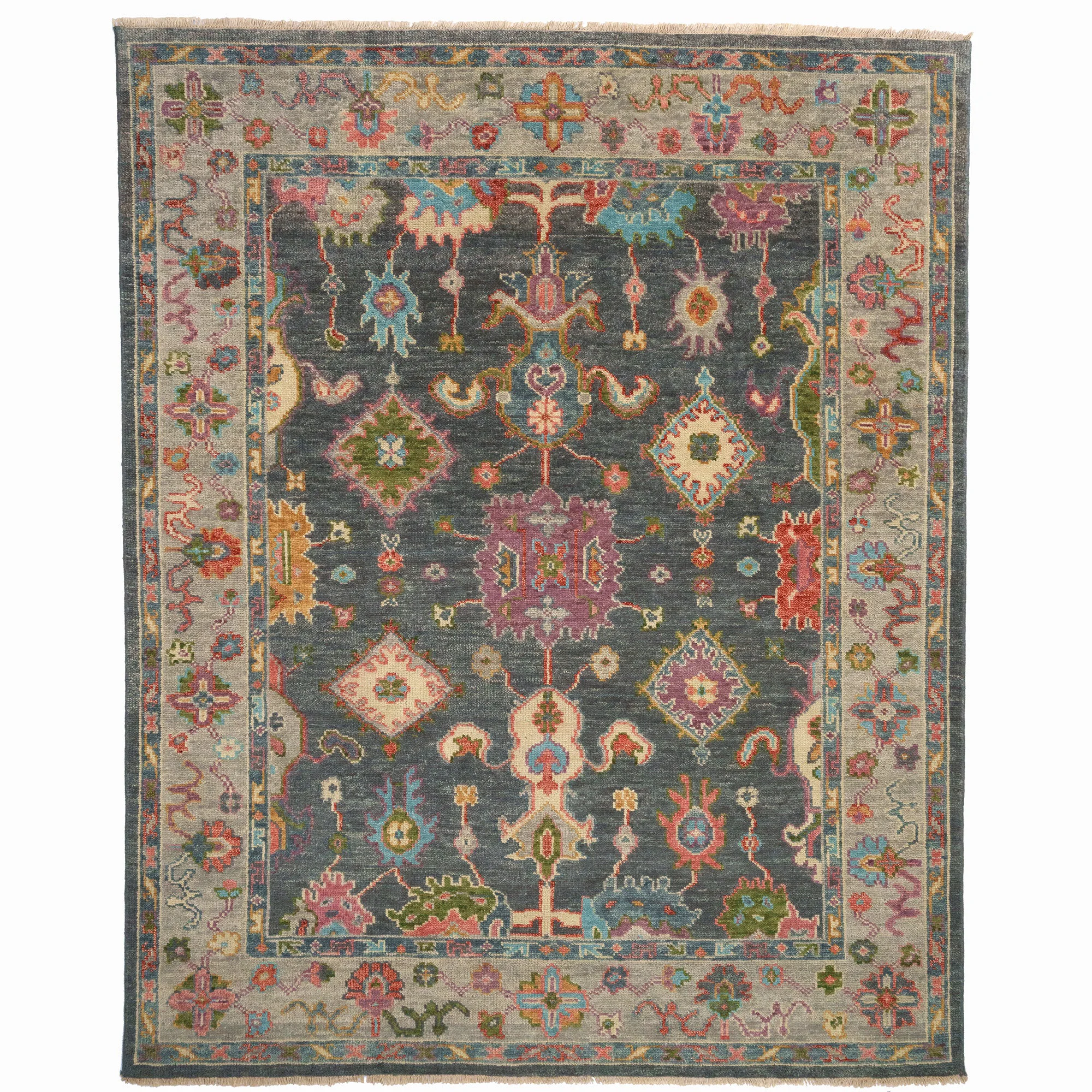 Fine Crafted Verve Dark Gray Multi Rug Artisan