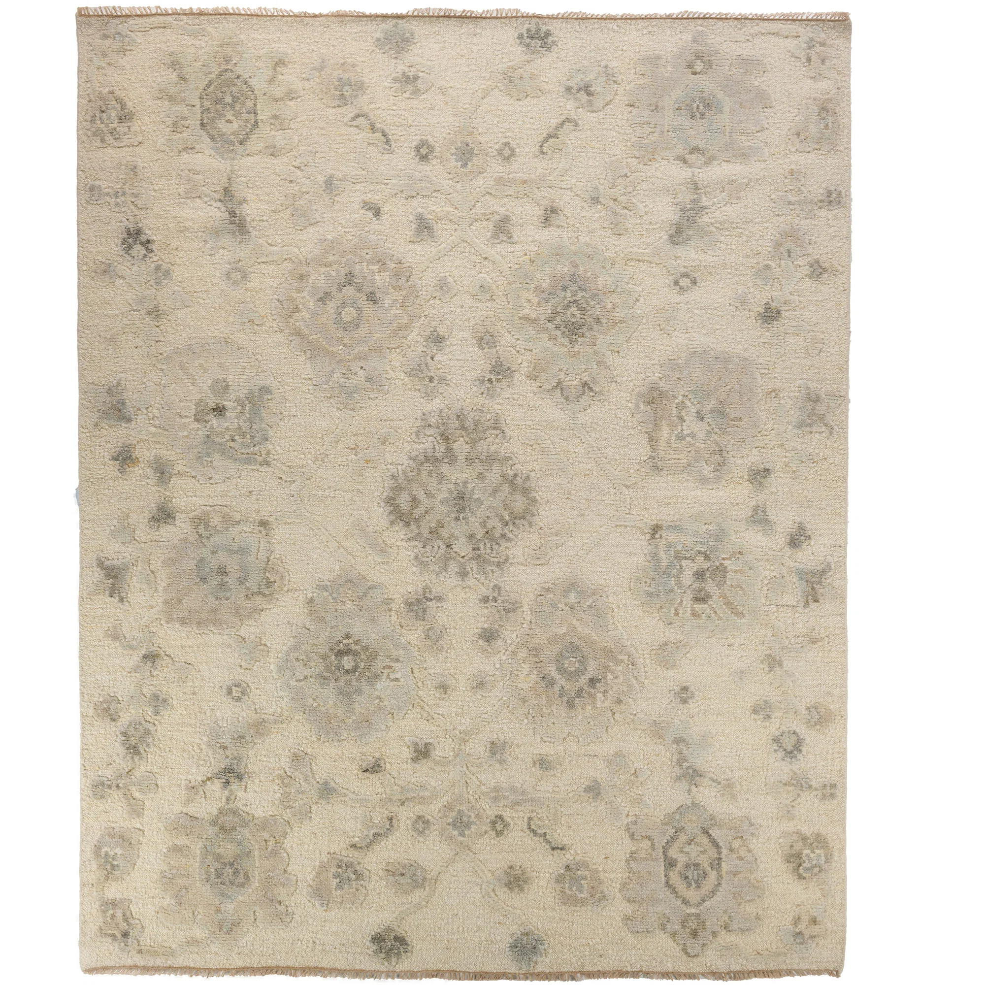 Advanced Winthrope Ivory Rug Green