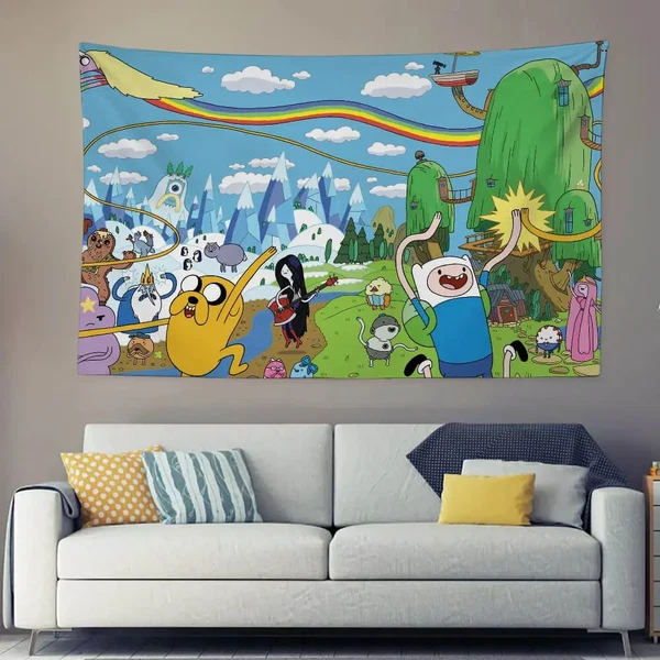 Artisan Adventure Time Finn amp Jake Tapestry Next-Generation