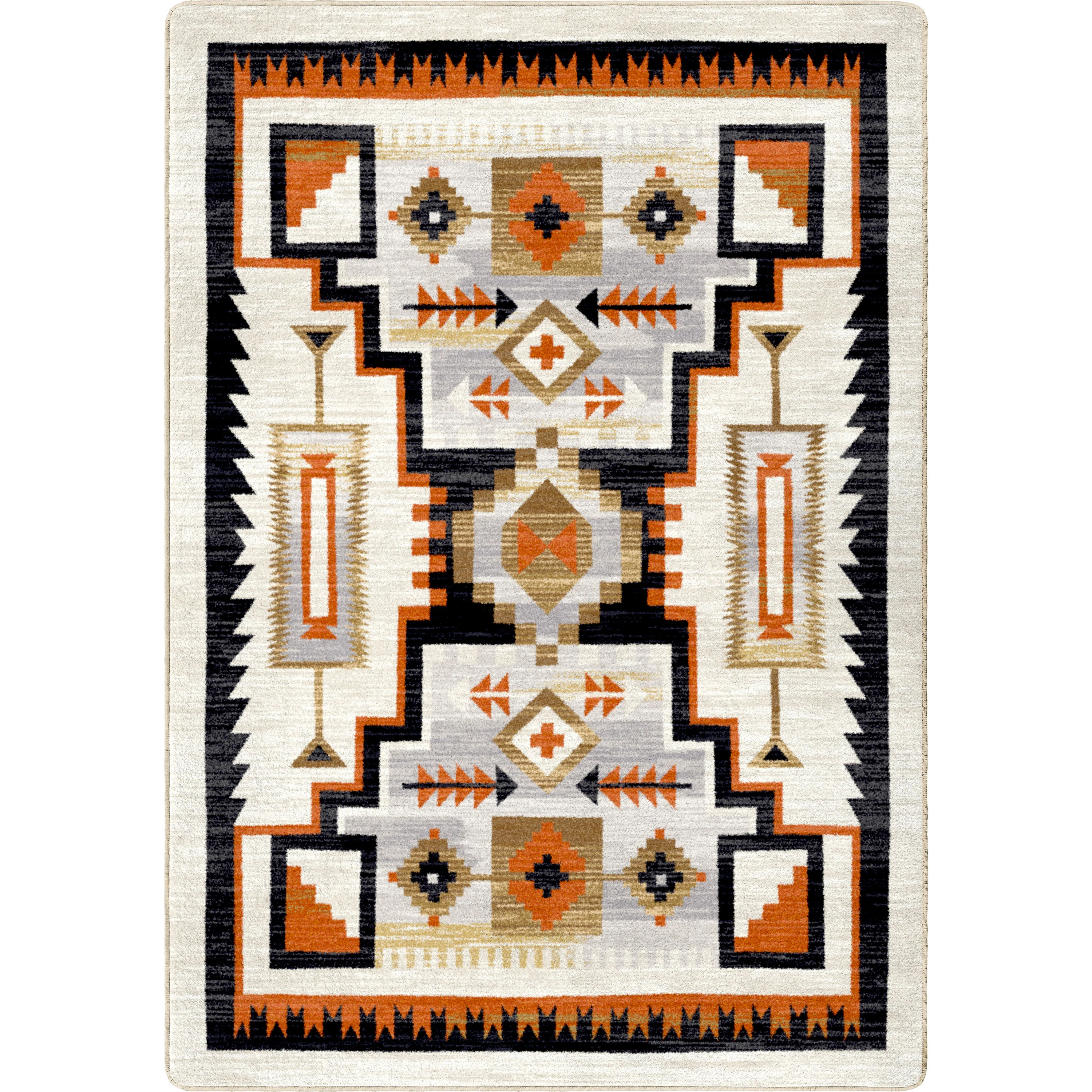 Fashionable Head Winds Rug – Coral High-Quality