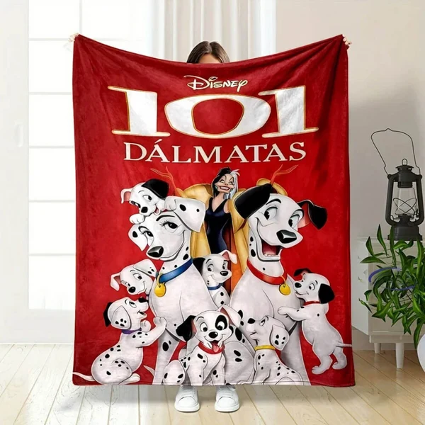 Original 101 Dalmatians Throw Blanket Secure