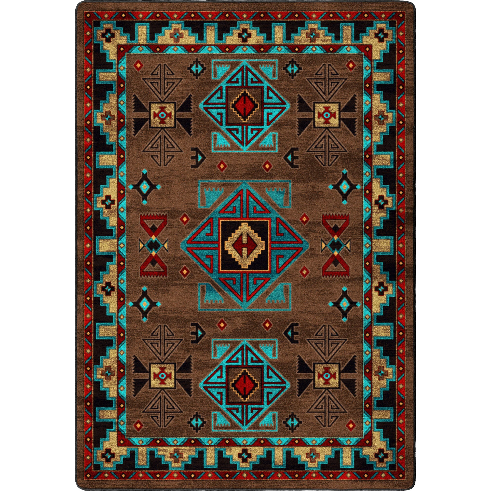 Refined Desert Diamond Rug – Southwest Effective