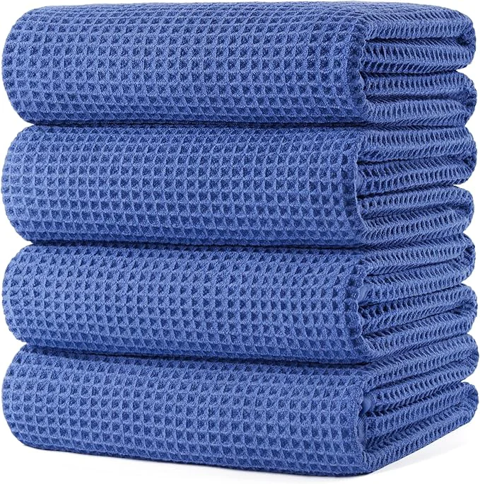 Enhanced POLYTE 430 GSM Microfiber Oversize Quick Dry Lint Bath Towel 60 x 30 in Casual