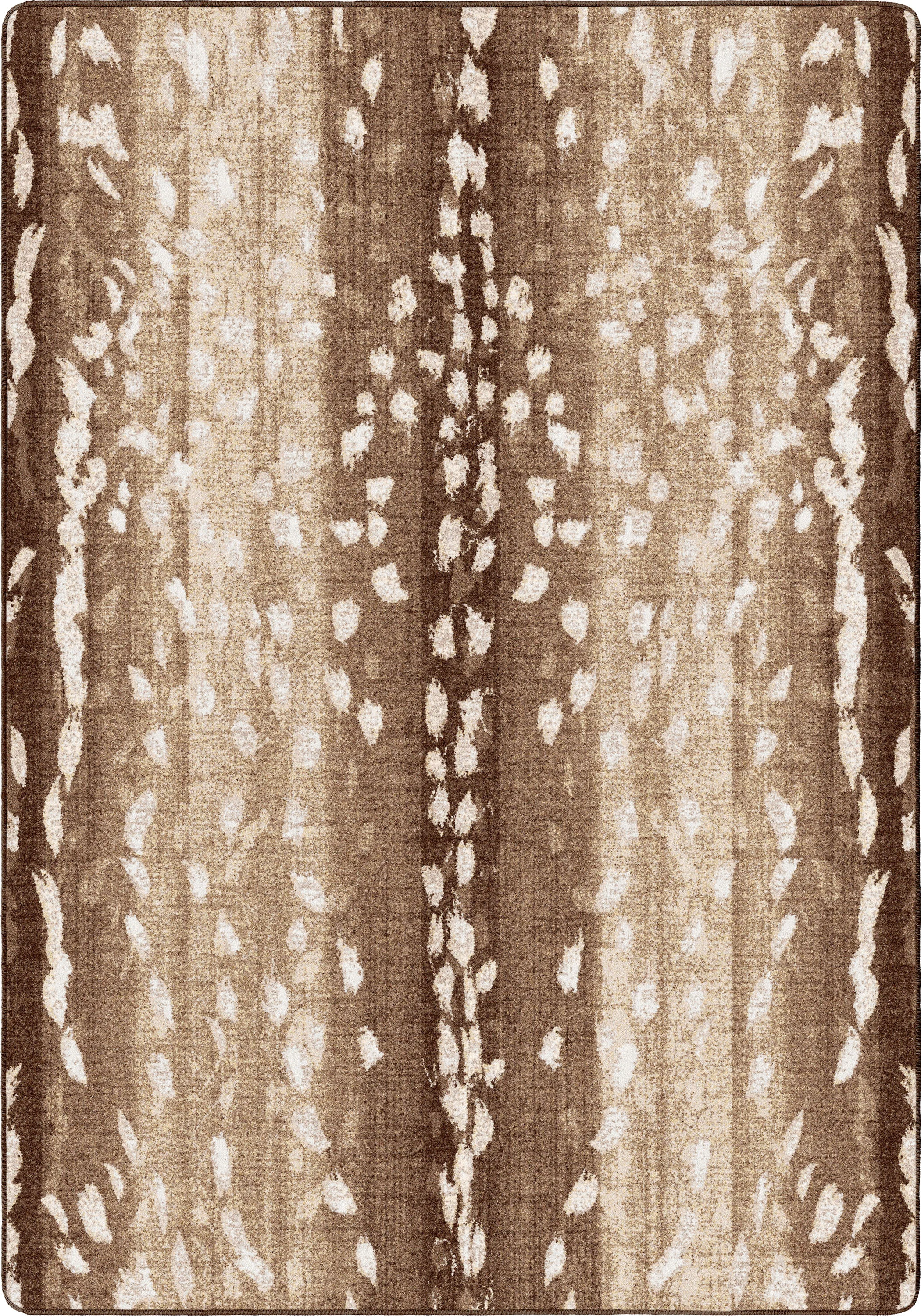 Organic Emery Axis Hide Rug – Beige Optimized