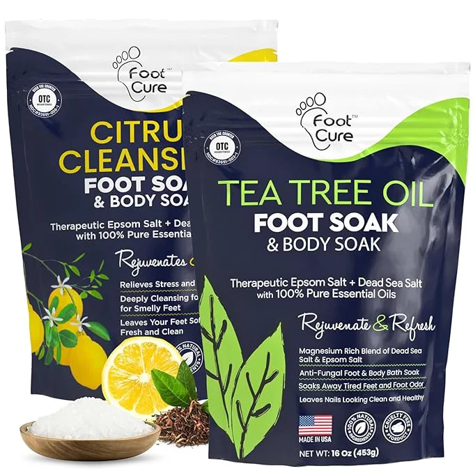 Quality FOOT CURE Tea Tree Citrus Foot Soak Exceptional