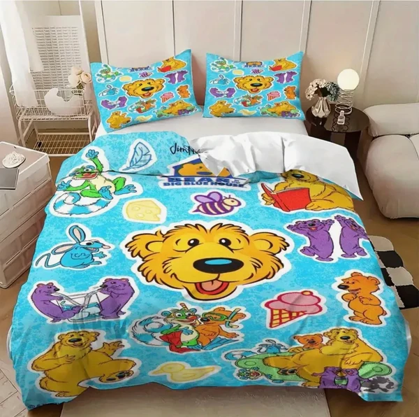 Outstanding Bear in the Big Blue House Kids Doona Cover – for Little Fans Detailed