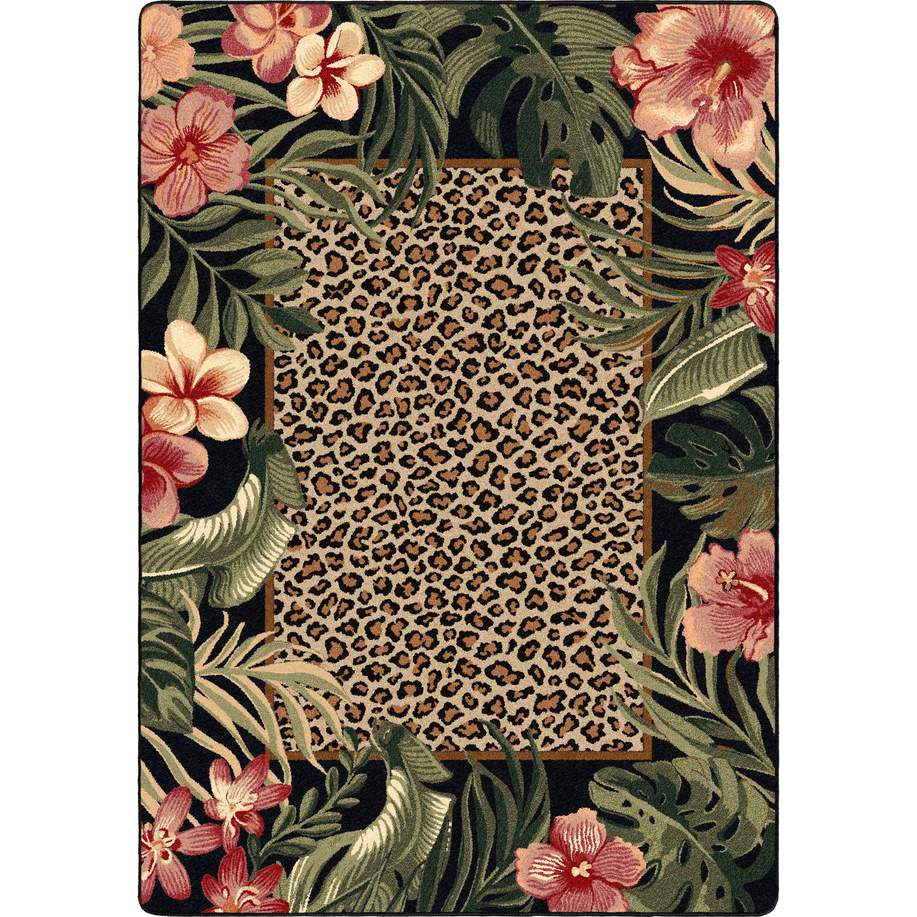 Long-Lasting Island Fauna OKA Rug – Tropical Comfortable