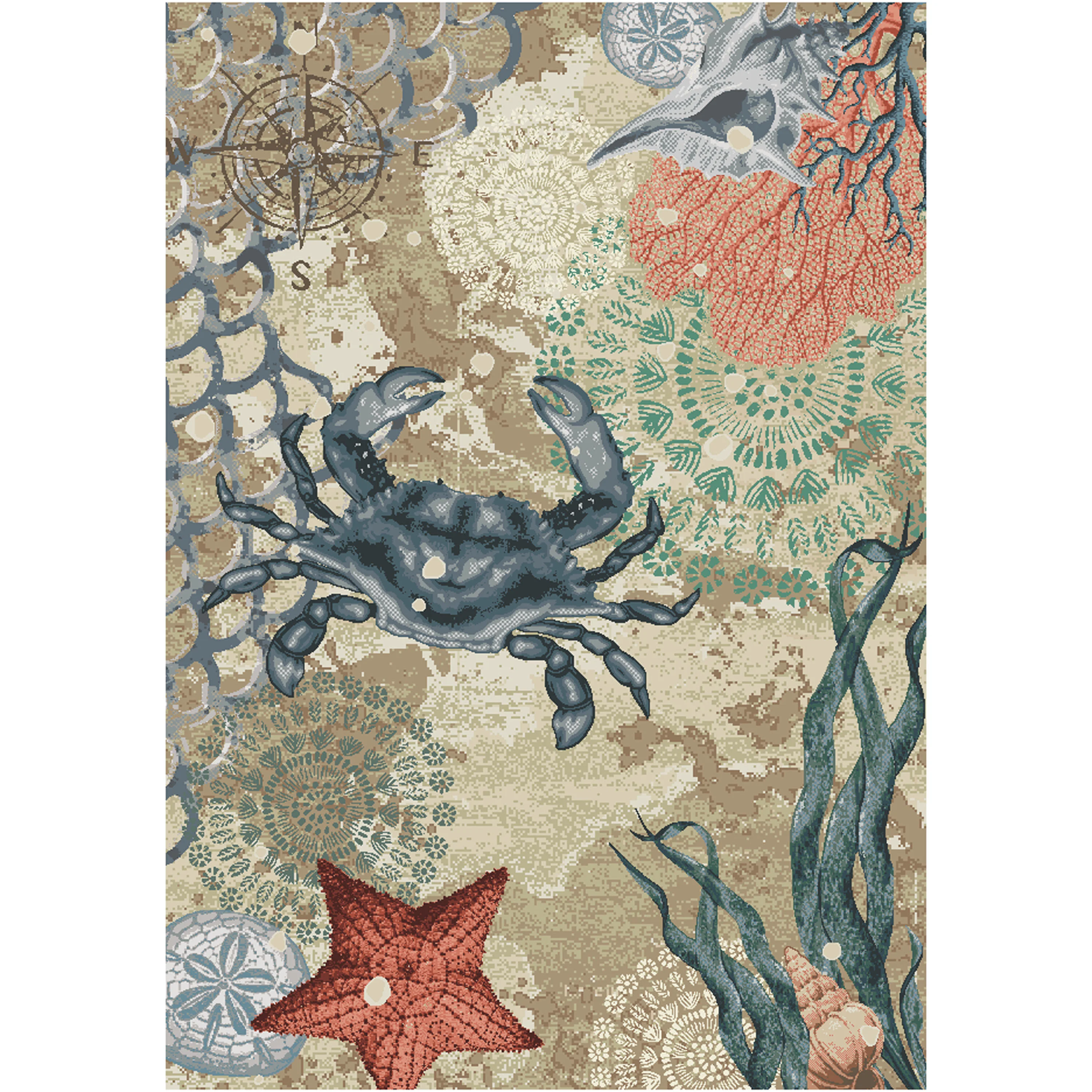 Contemporary Latitude Adjustment Rug – Parchment Crafted