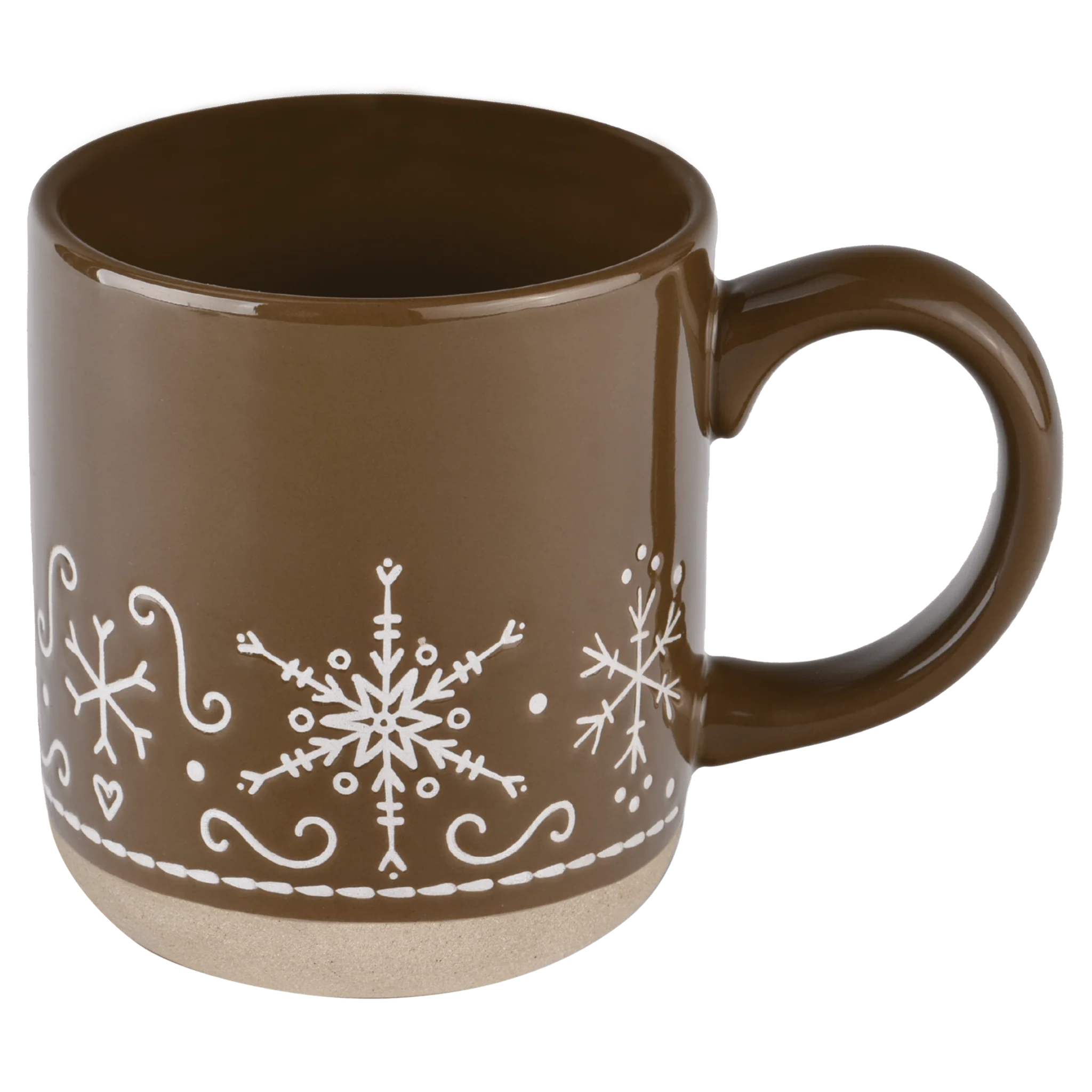 Powerful Gingerbread 14 oz Stoneware Coffee Mug Reliable