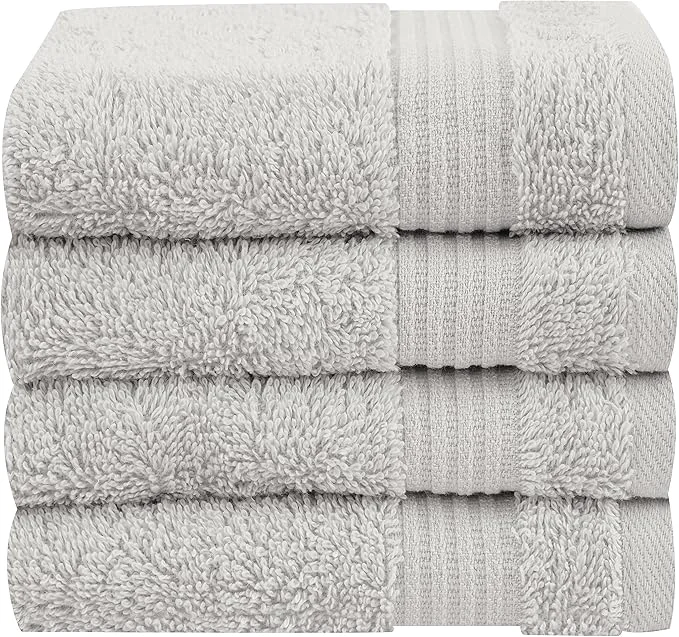Reusable Cotton Paradise Cotton Turkish Washcloth Set Superior