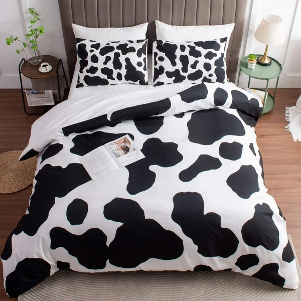 Next-Generation Cow Print Duvet Cover - for Rustic amp Farmhouse Decor Innovative