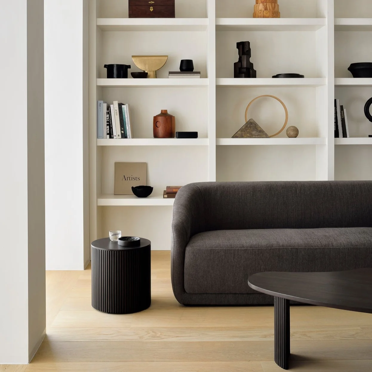 Eco-Friendly Roller Max Side Table with Removable Cover Round Trendy