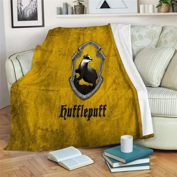 Consistent Hufflepuff Blanket – Harry Potter Flannel Throw for Kids Teens amp Fans Proven