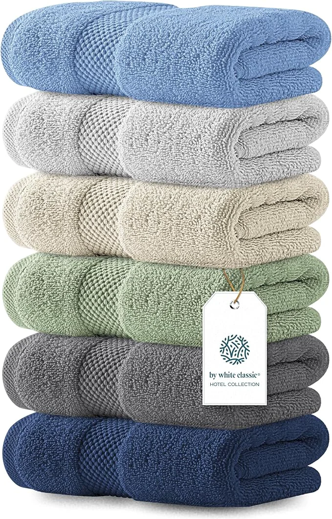 High-Performance White Classic Luxury Multicolor Hand Towels Next-Generation
