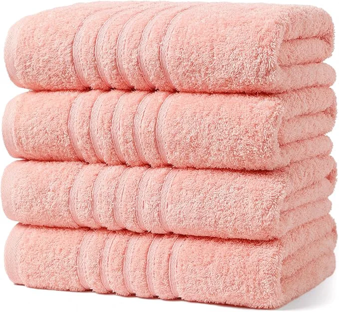 Classic Aibaser Towels - Premium Cotton Bath Towels Set Lightweight and High Enhanced