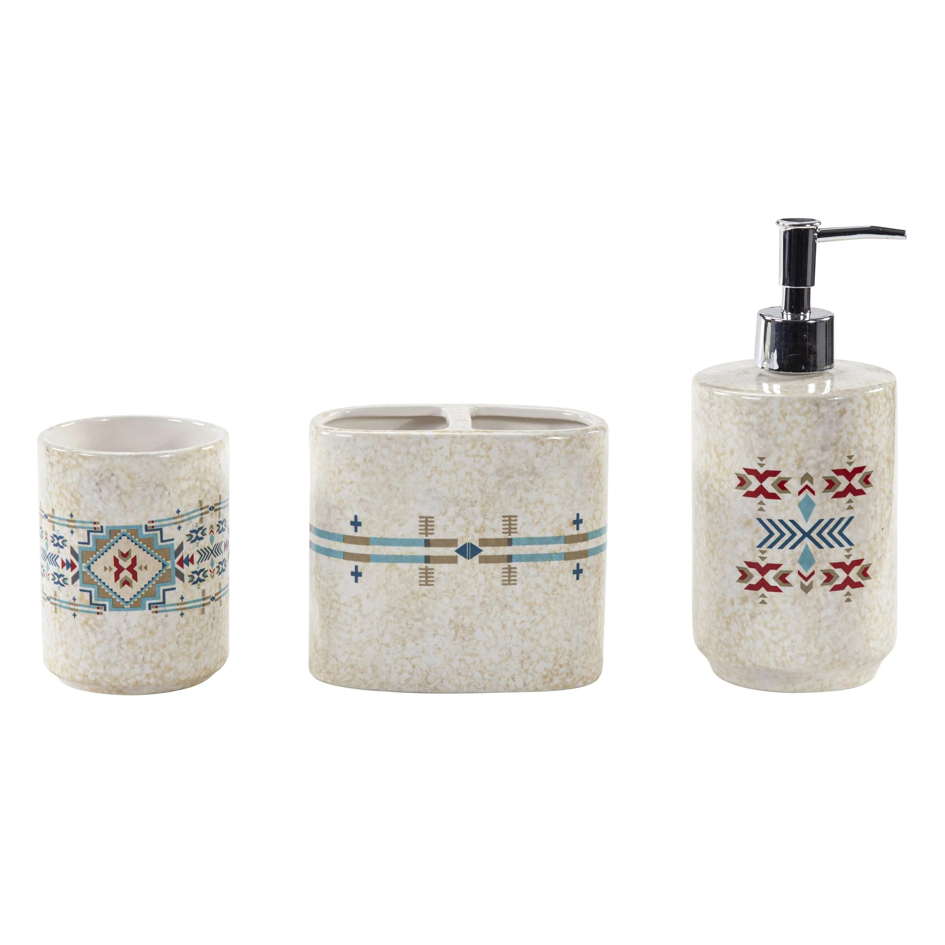 Consistent Spirit Valley Ceramic Countertop Bathroom Set 3 Pc Innovative