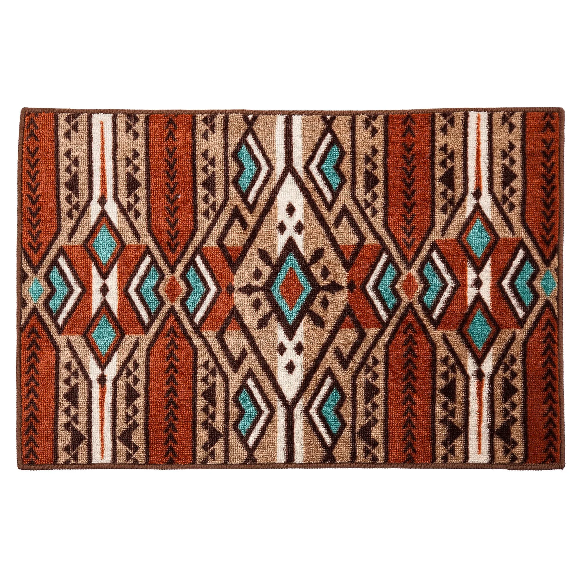 Innovative Aztec Stripe Rug Lightweight