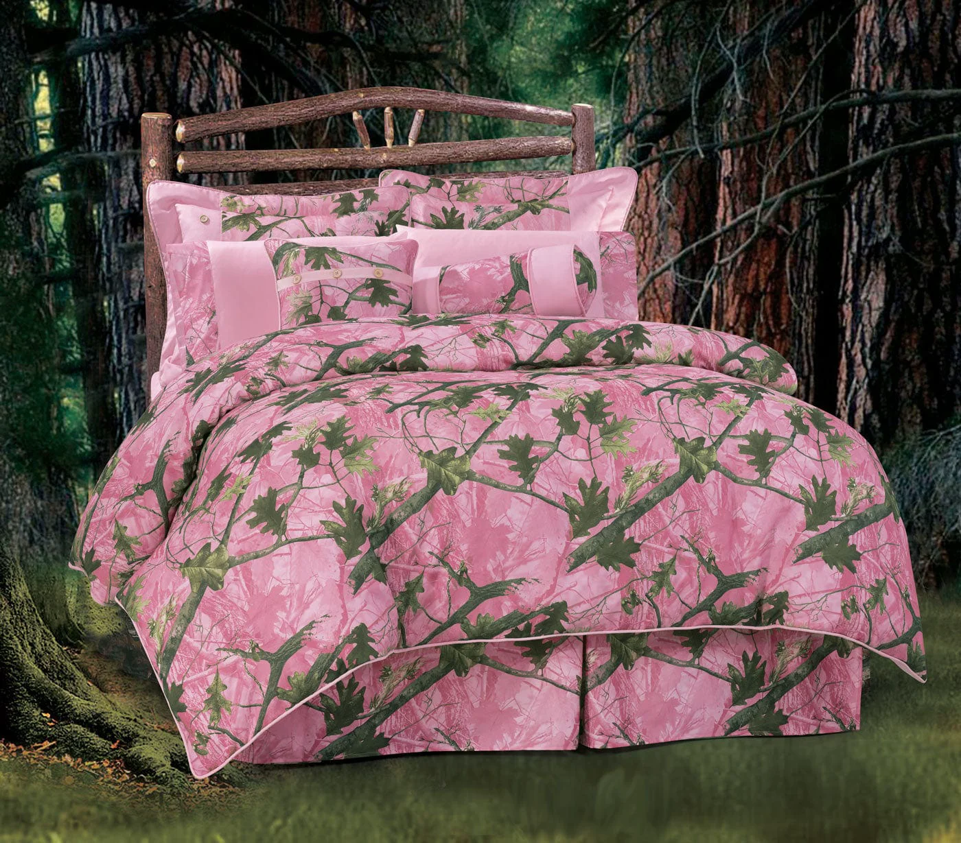 Next-Generation Oak Camo Comforter Set 7 Pc User-Friendly