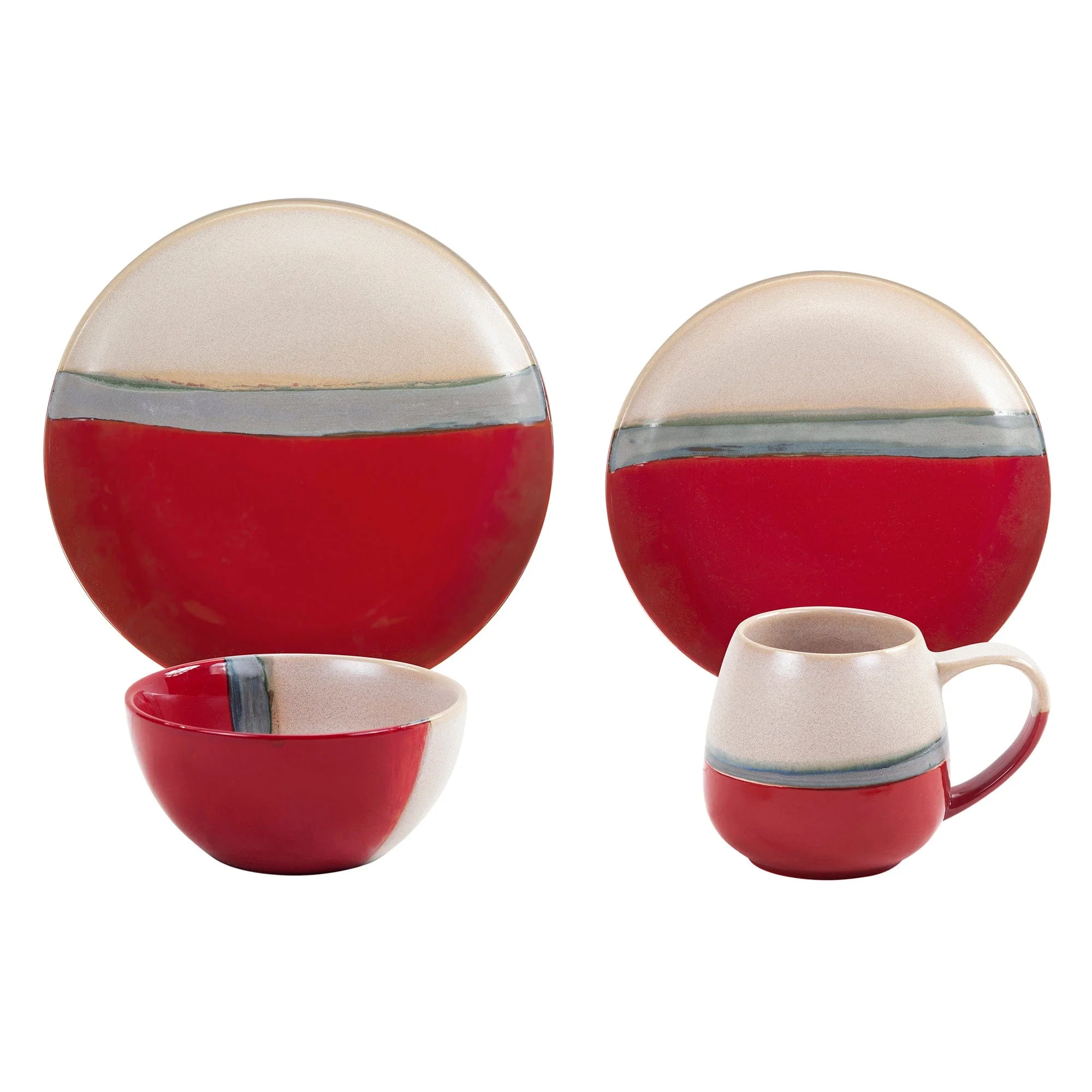 Specialty Pasadizo Ceramic Dinnerware Set 16 Pc Relaxed