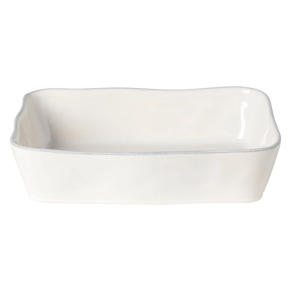 First-Class Livia Rectangular Baker White Optimized
