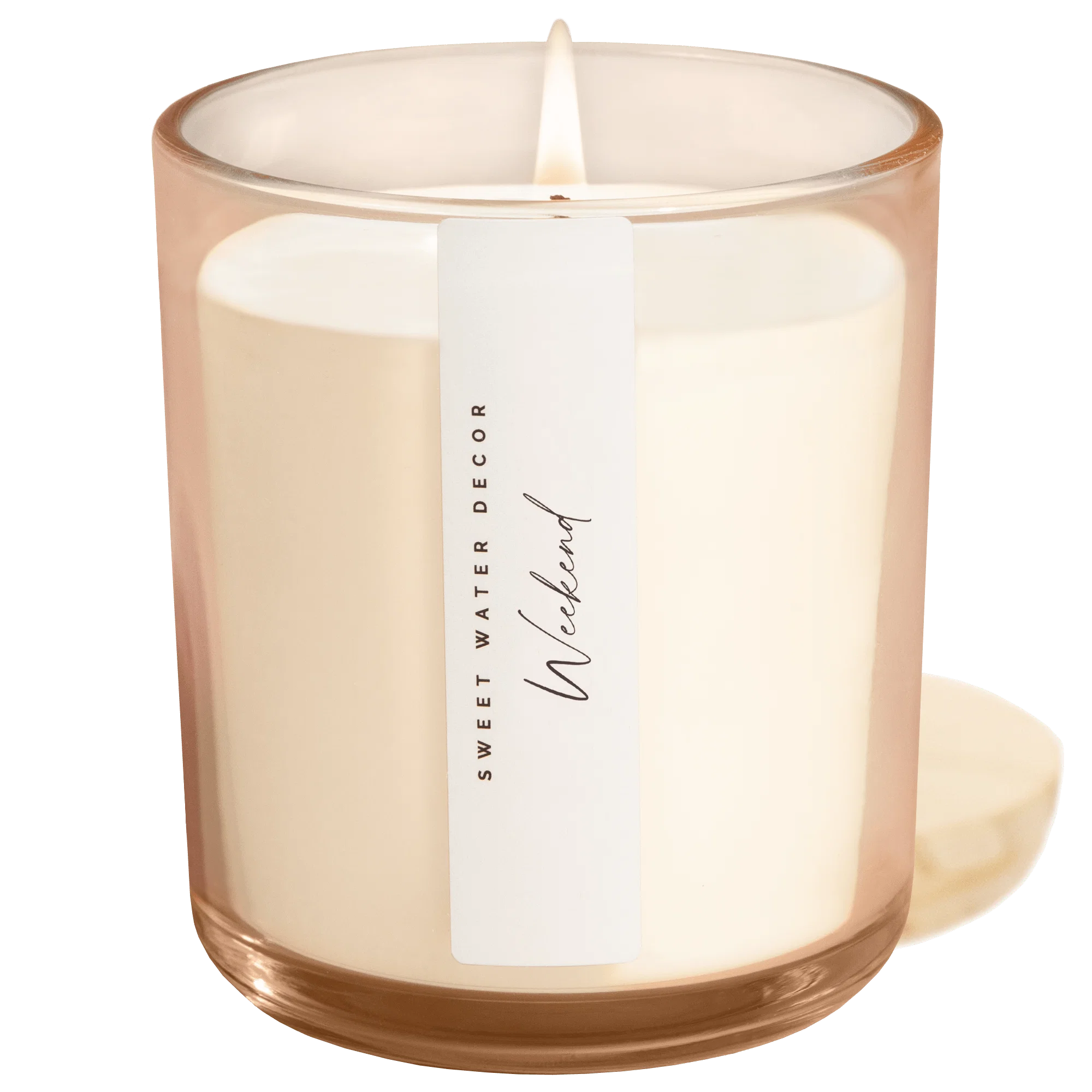 Elite Weekend Soy Candle - Tinted Glass Jar - 12 oz Detailed