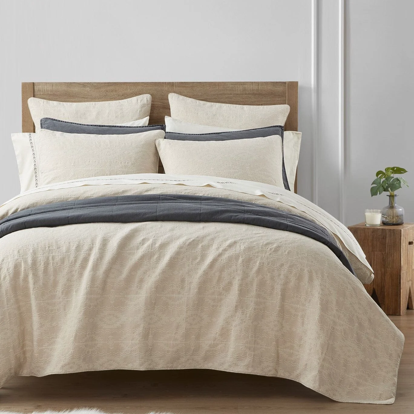 Reusable Tempe Matelassé Comforter Set 3 Pc Trusted