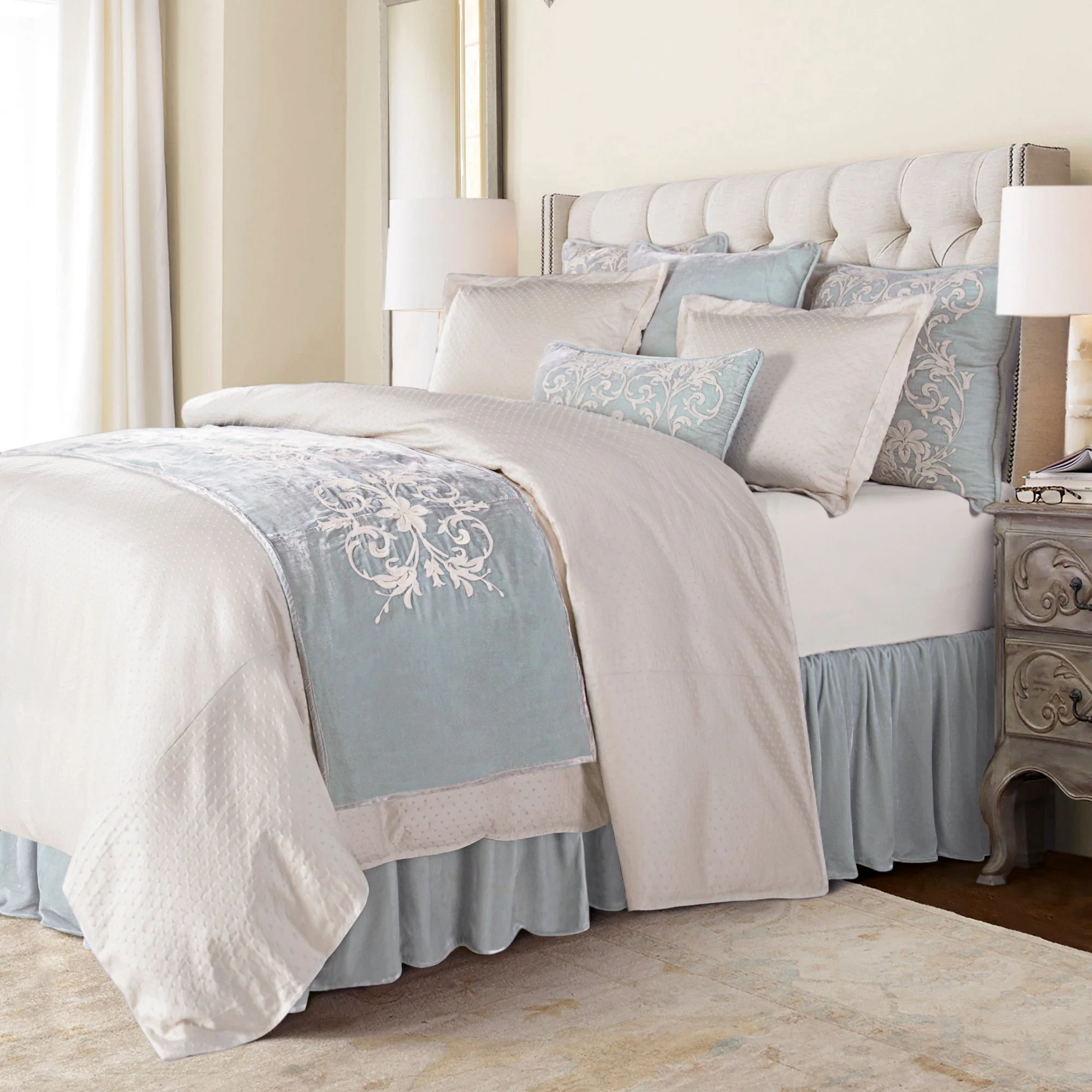 Unique Belle Duvet Cover Set 3 Pc Safe